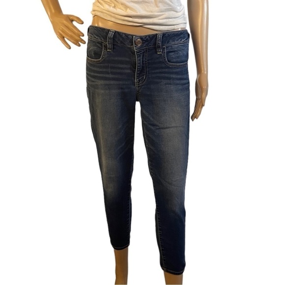 American Eagle Jeans Jegging Crop - Picture 1 of 13
